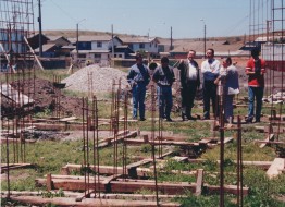 Construcción del Cuartel 5 - Año 1999